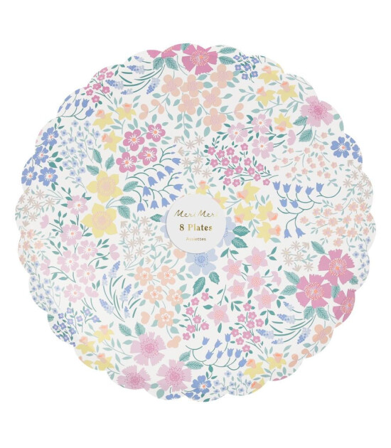 Meri Meri Parti Tabak (L) // Cottage Garden