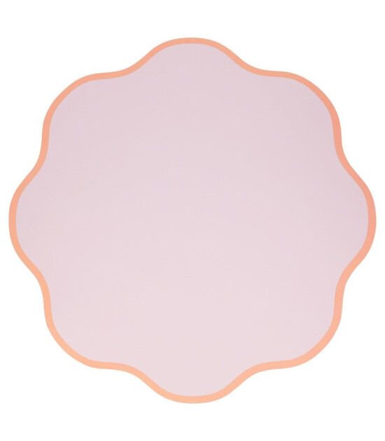 Meri Meri Amerikan Servis // Dalgalı Yuvarlak Pastel