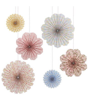 Meri Meri Çark Parti Süsü // Liberty Edition - Pinwheels