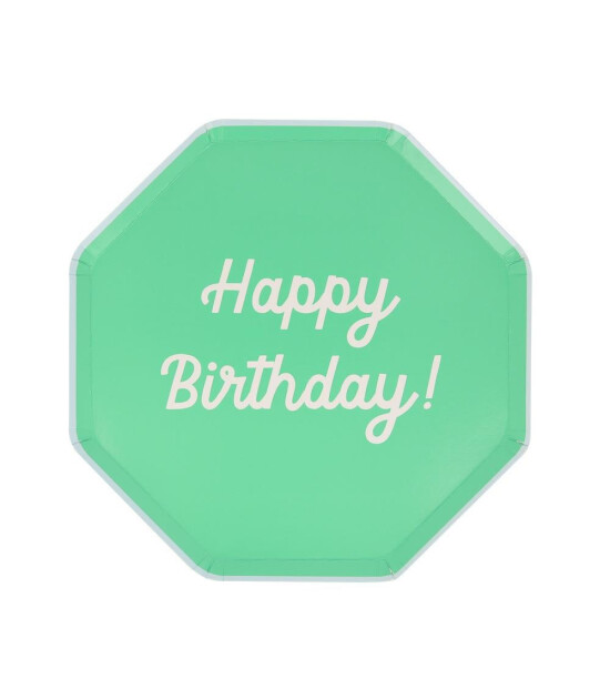 Meri Meri Parti Tabak (M) // Happy Birthday