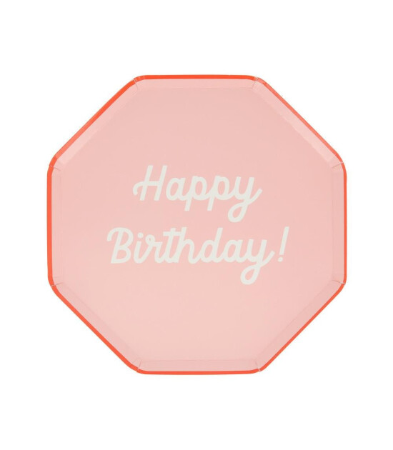 Meri Meri Parti Tabak (M) // Happy Birthday
