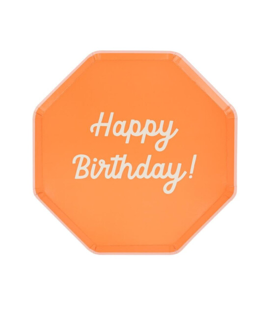 Meri Meri Parti Tabak (M) // Happy Birthday