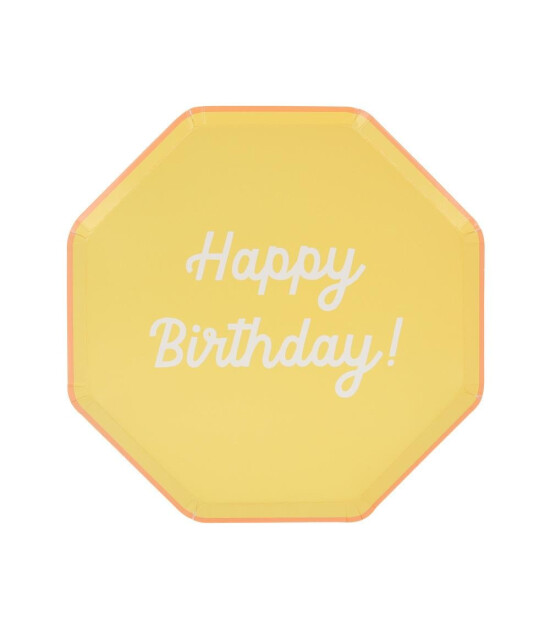 Meri Meri Parti Tabak (M) // Happy Birthday