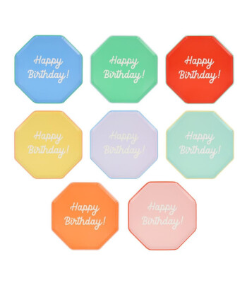 Meri Meri Parti Tabak (M) // Happy Birthday