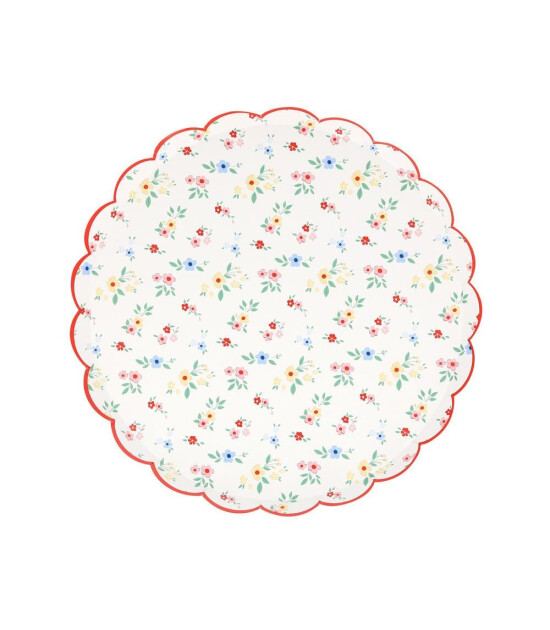 Meri Meri Parti Tabak (M) // Ditsy Posy Çiçekli