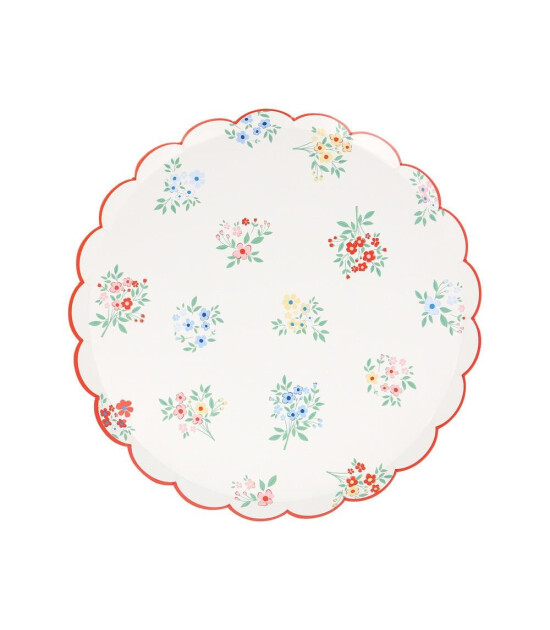 Meri Meri Parti Tabak (M) // Ditsy Posy Çiçekli