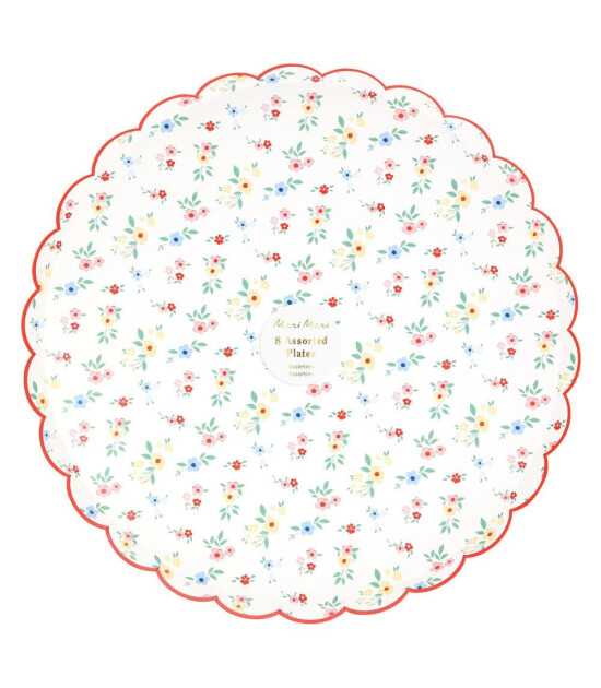 Meri Meri Parti Tabak (L) // Ditsy Posy Çiçekli