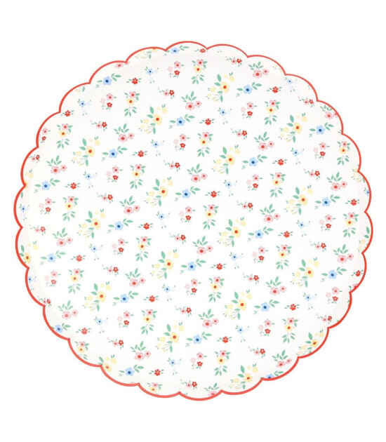 Meri Meri Parti Tabak (L) // Ditsy Posy Çiçekli