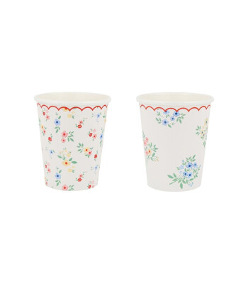 Meri Meri Parti Bardak // Ditsy Posy Çiçekli