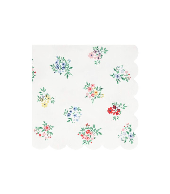 Meri Meri Parti Peçete (L) // Ditsy Posy Çiçekli
