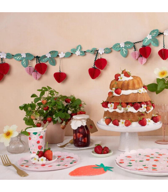 Meri Meri Asılan Süs // Çilek