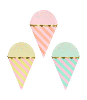 Meri Meri Parti Tabak // Dondurma