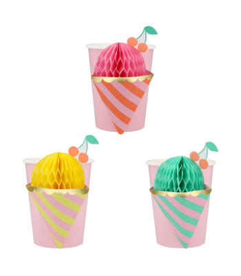 Meri Meri Parti Bardak // Dondurma