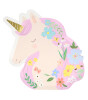 Meri Meri - Unicorn Şekilli Tabak - 8 Adet