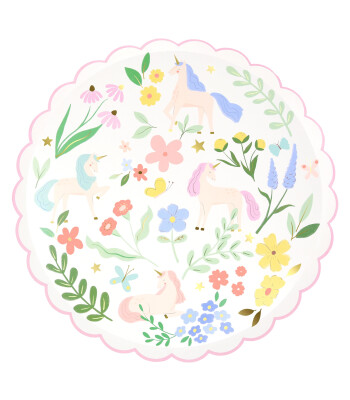 Meri Meri Parti Tabak (L ) // Unicorn