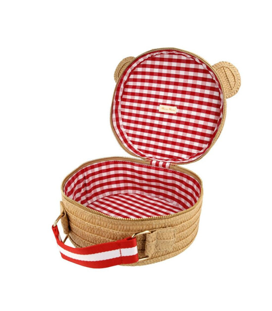 Meri Meri Hasır Çanta // Ayı