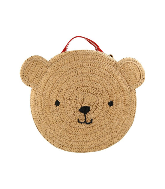 Meri Meri Hasır Çanta // Ayı