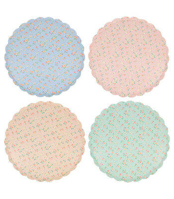 Meri Meri Parti Tabak (L) // Vintage Ditsy