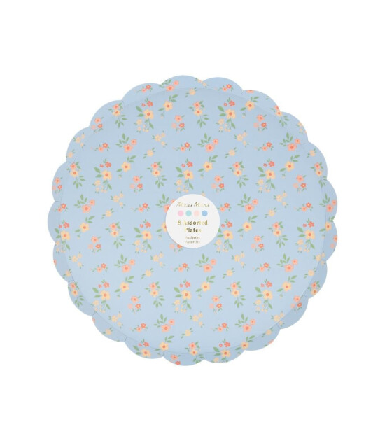 Meri Meri Parti Tabak (M) // Vintage Ditsy