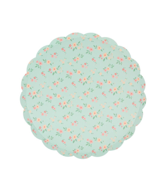 Meri Meri Parti Tabak (M) // Vintage Ditsy