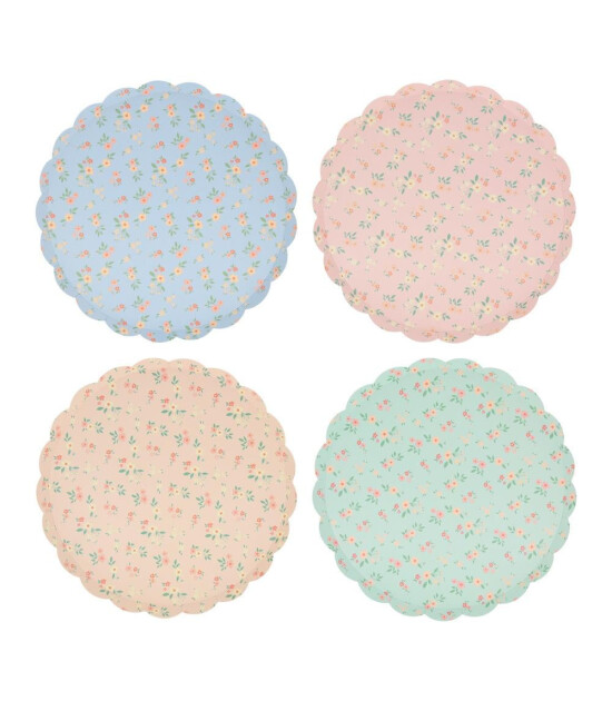 Meri Meri Parti Tabak (M) // Vintage Ditsy