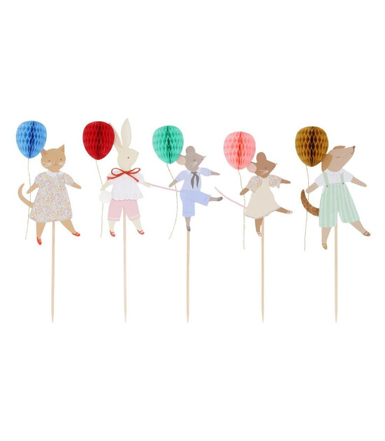 Meri Meri - Animal Friends Pasta Süsü