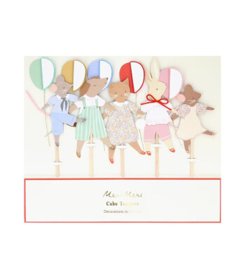 Meri Meri Parti Pasta Süs // Animal Friends