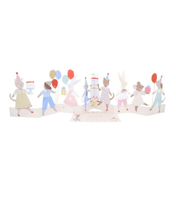 Meri Meri Tebrik Kartı // Animal Friends