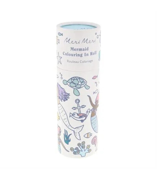 Meri Meri - Deniz Kızı Boyama Rulosu