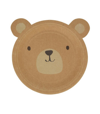 Meri Meri Parti Tabak // Woodland Ayı