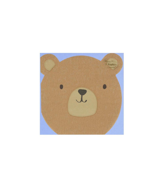 Meri Meri Parti Peçete // Woodland Ayı