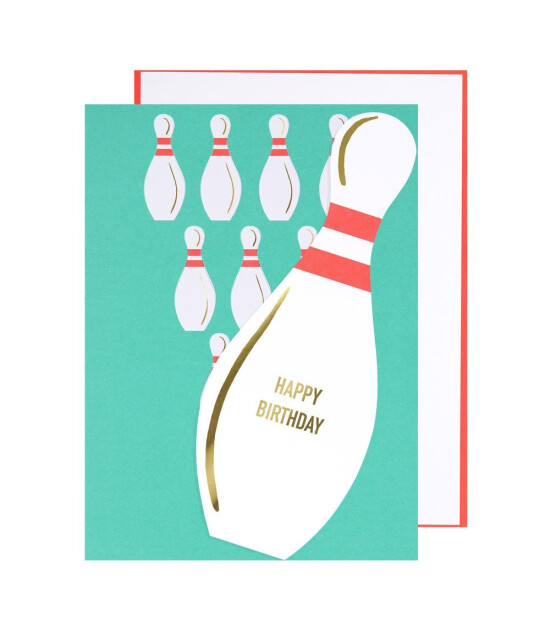 Meri Meri Tebrik Kartı // Bowling