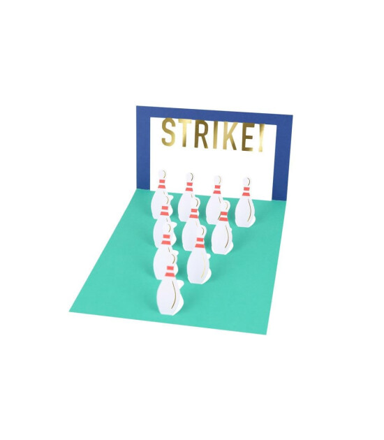 Meri Meri Tebrik Kartı // Bowling