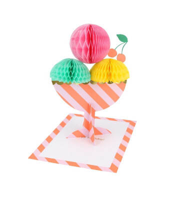 Meri Meri Tebrik Kartı // Dondurmalar