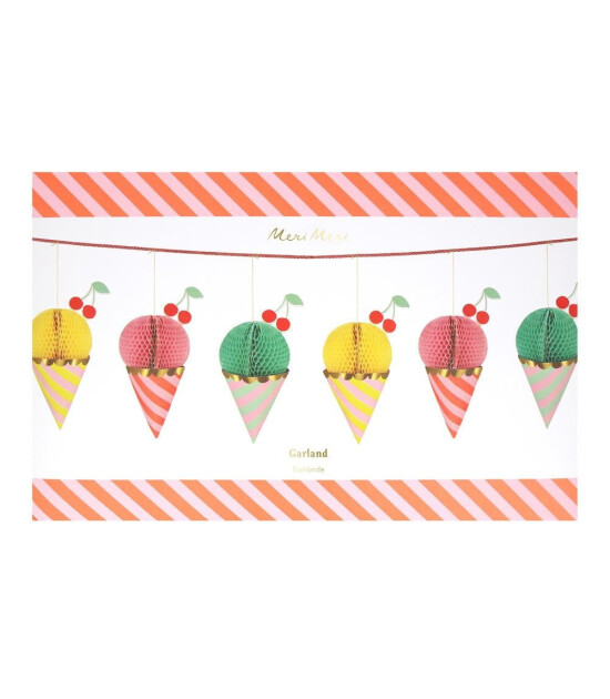 Meri Meri Asılan Süs // Dondurma Petekli