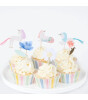 Meri Meri - Unicorn Cupcake Kit - 24 Adet