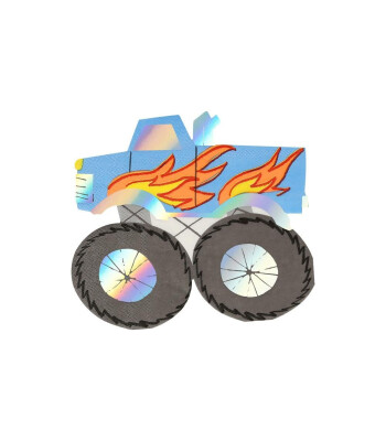 Meri Meri Parti Peçete // Monster Truck