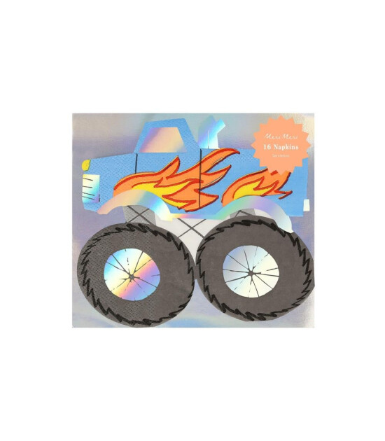 Meri Meri Parti Peçete // Monster Truck