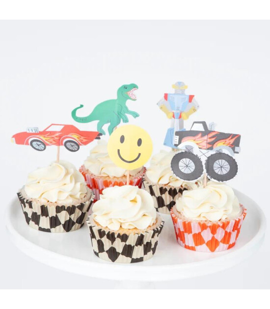 Meri Meri - Toybox Cupcake Kit - 24 Adet