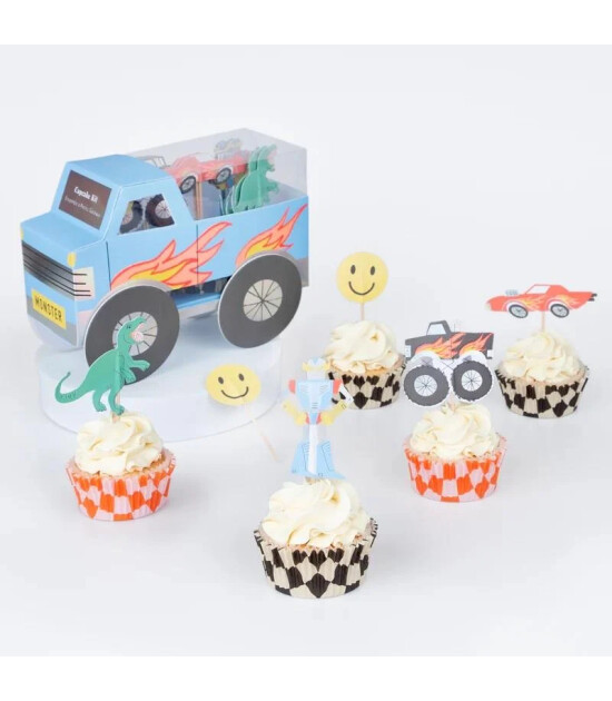 Meri Meri - Toybox Cupcake Kit - 24 Adet