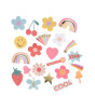 Meri Meri - Die-Cut Happy Sticker - 25 Adet
