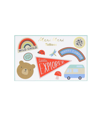 Meri Meri Geçici Dövme // Kamp