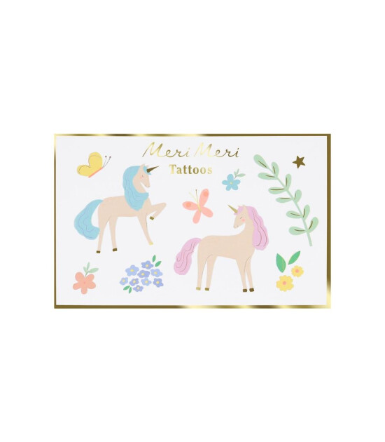 Meri Meri Geçici Dövme // Unicorn