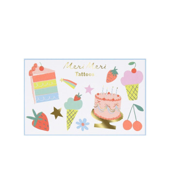 Meri Meri Geçici Dövme // Doğum Günü