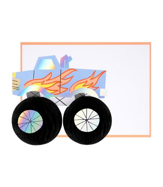 Meri Meri Tebrik Kartı // Monster Truck