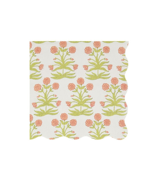 Meri Meri Parti Peçete (L) // Molly Mahon Edition - Çiçekli