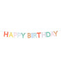 Meri Meri - Tırtıklı Parlak Happy Birthday Asılan Süs