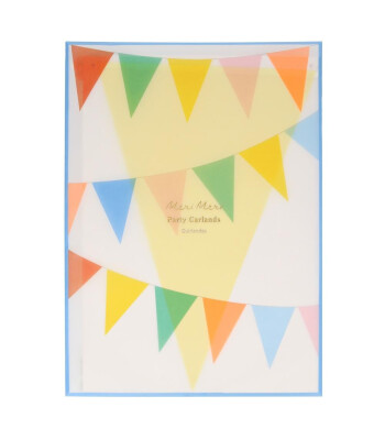 Meri Meri Asılan Süs // Parlak Dokulu Flama