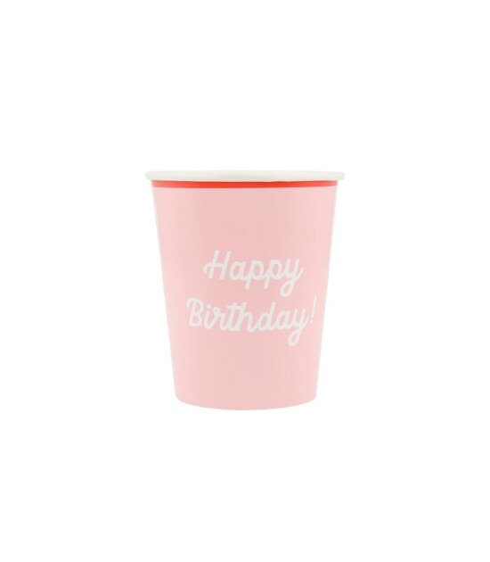 Meri Meri Parti Bardak // Happy Birthday