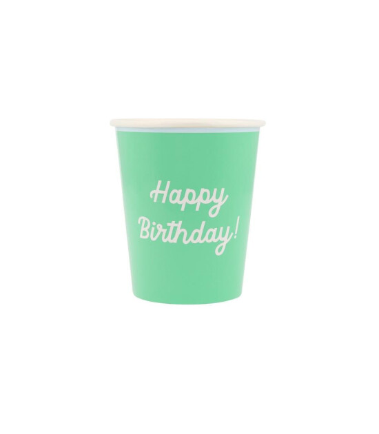 Meri Meri Parti Bardak // Happy Birthday